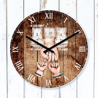 Ajándék Apáknak - Személyre szabható A legjobb Apa falióra