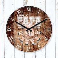 Ajándék Papáknak - Személyre szabható A legjobb Papa falióra