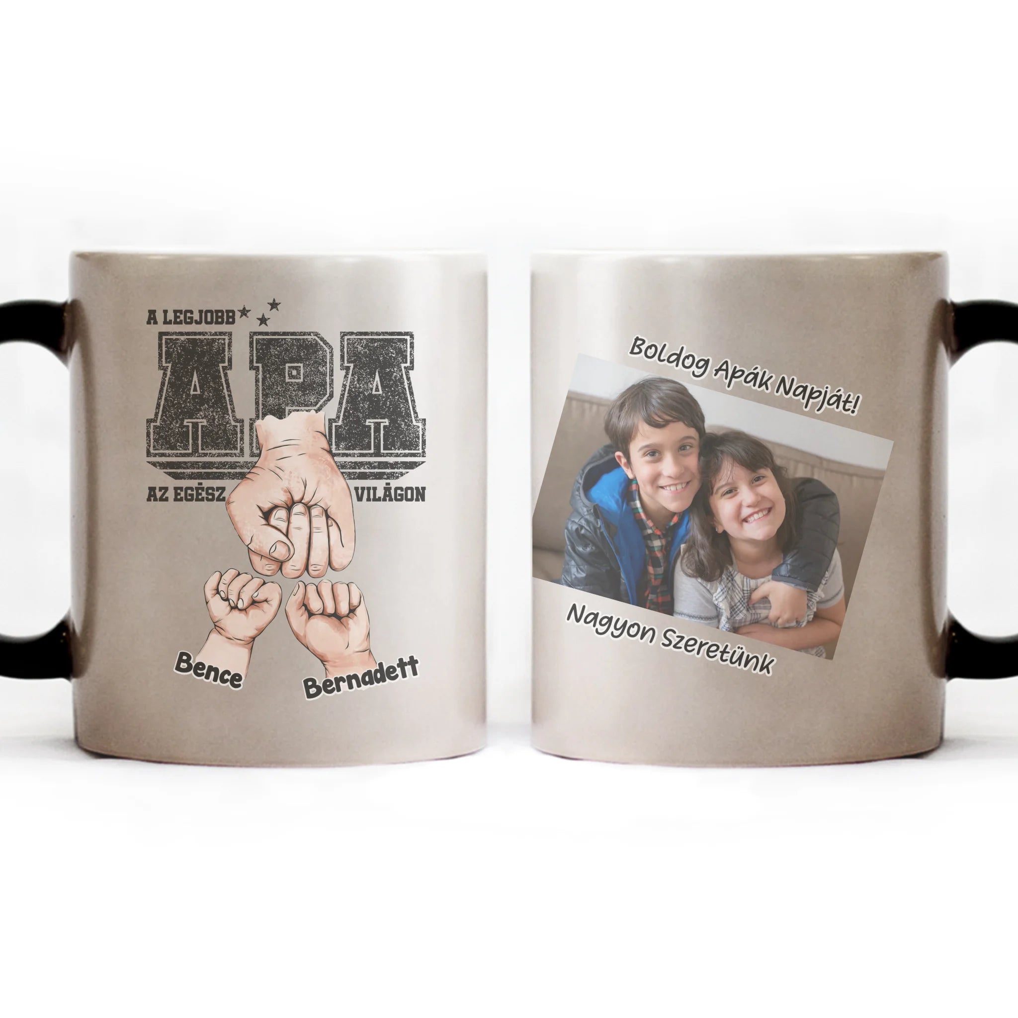 Ajándék Apáknak - Személyre szabható A legjobb Apa bögre