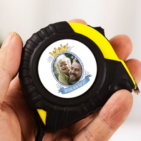 Boldog apák napját egyedi képes mérőszalag