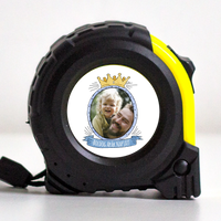Boldog apák napját egyedi képes mérőszalag