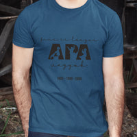 Ajándék Apáknak - Fiús és Lányos Apa vagyok férfi póló