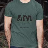 Ajándék Apáknak - Fiús és Lányos Apa vagyok férfi póló