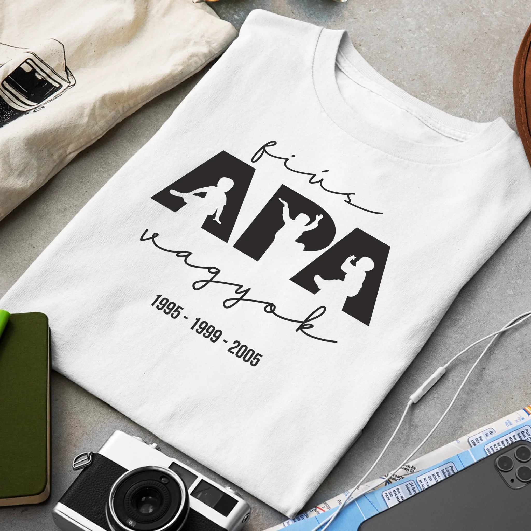 Ajándék Apáknak - Fiús apa vagyok férfi póló