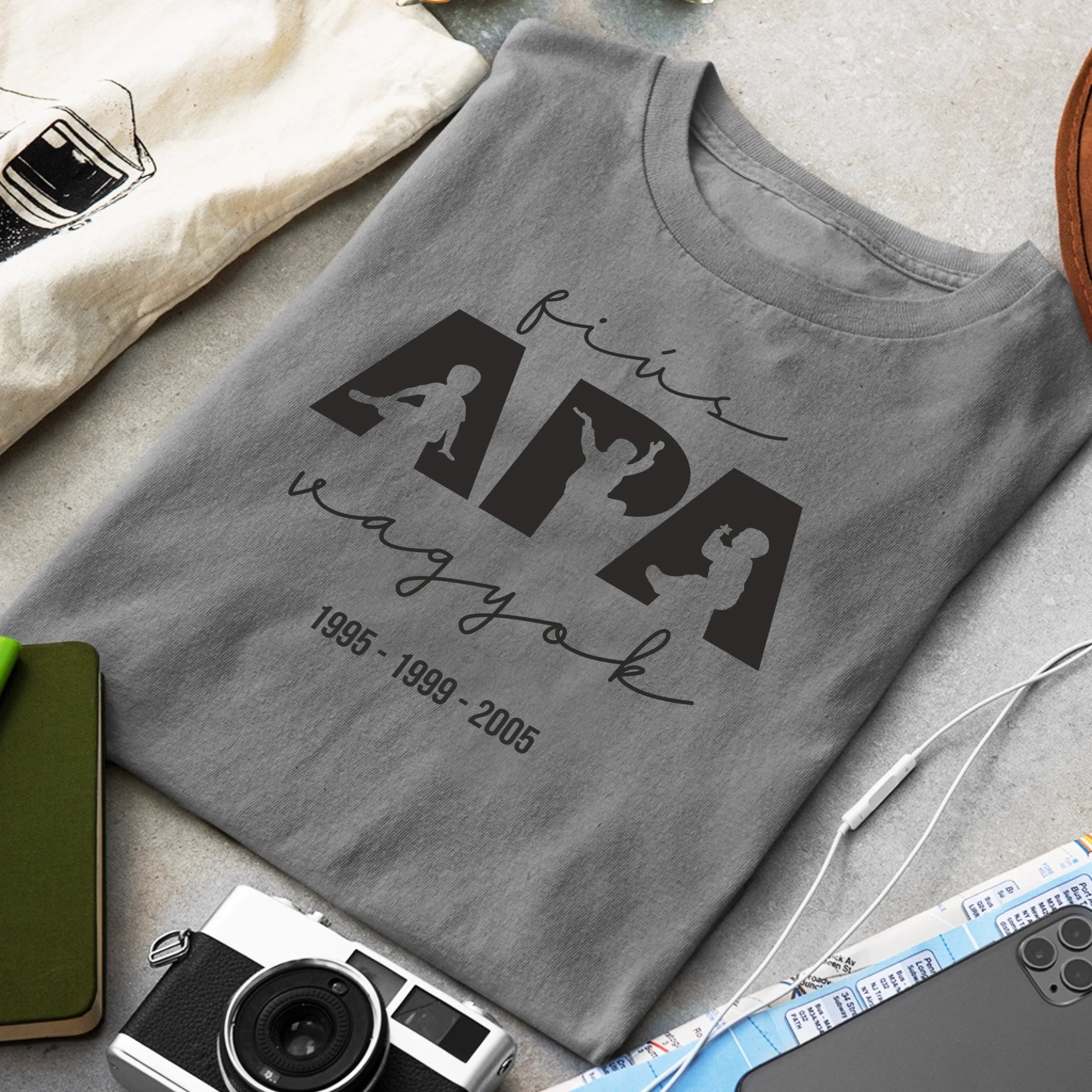 Ajándék Apáknak - Fiús apa vagyok férfi póló