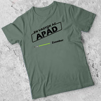 Boldog apák napját egyedi képes póló