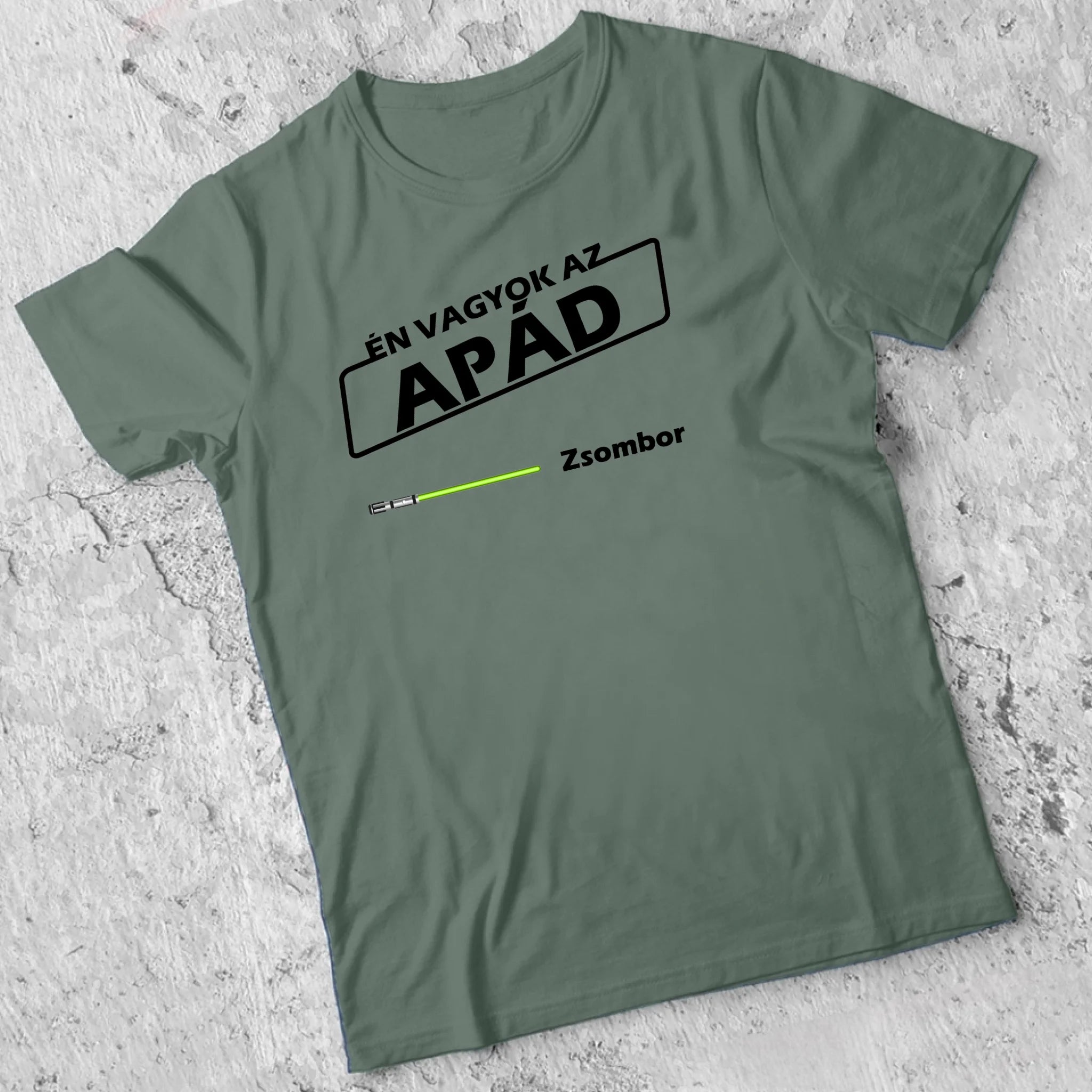 Boldog apák napját egyedi képes póló