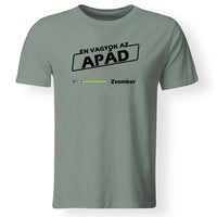 Boldog apák napját egyedi képes póló