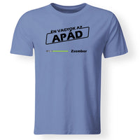 Boldog apák napját egyedi képes póló