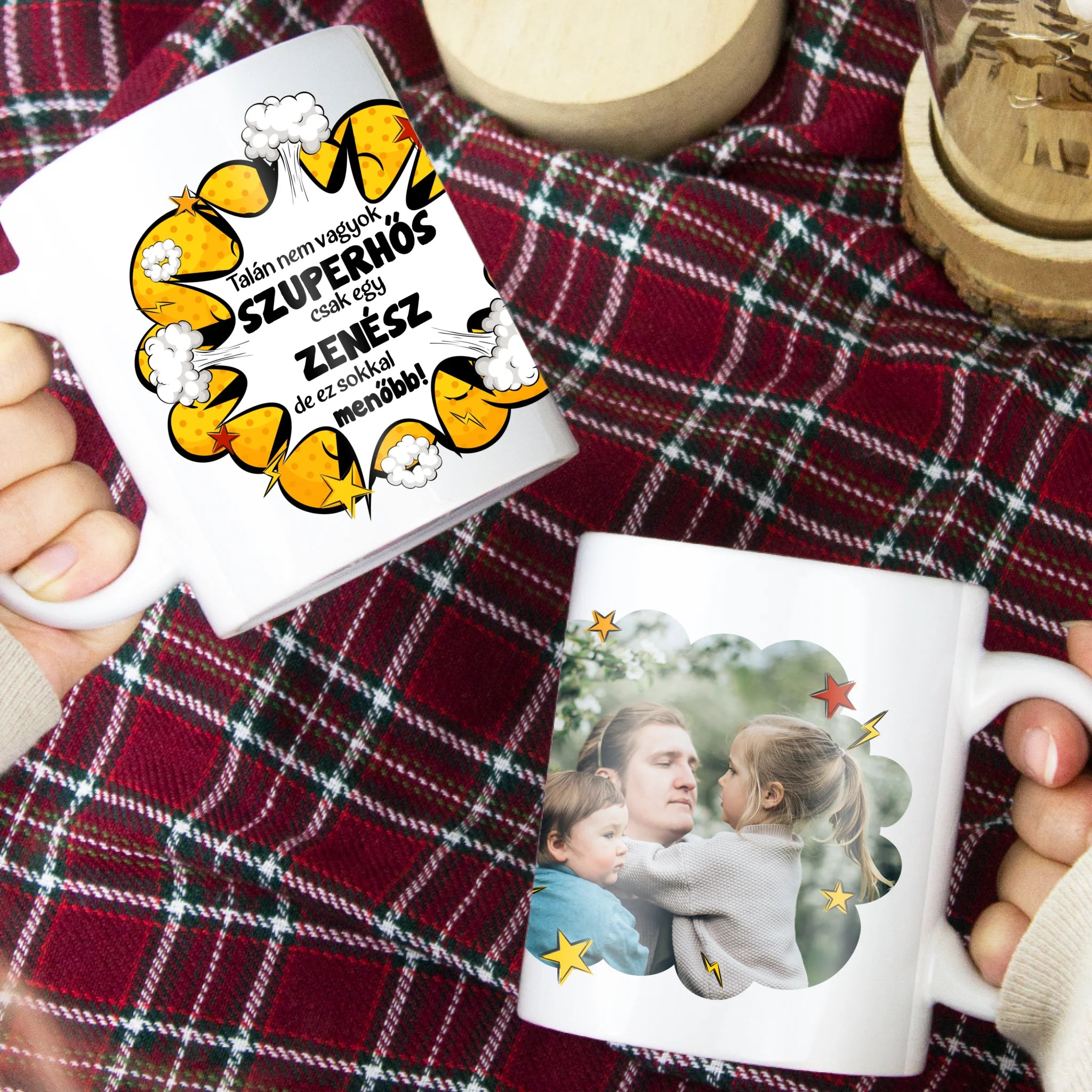 Egyedi ajándék bögre apáknak választható foglalkozással