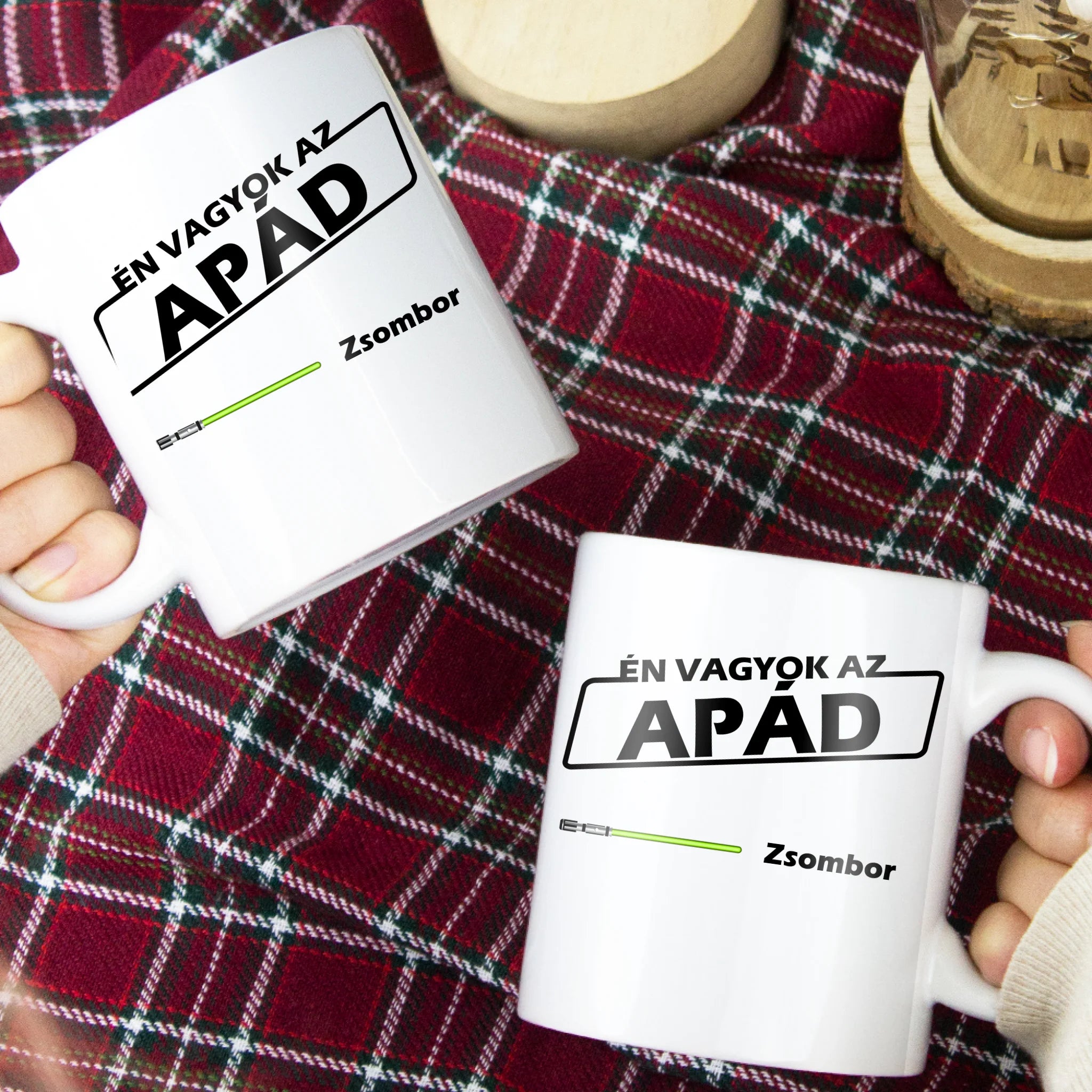 Én vagyok az Apád ajándék bögre egyedi névvel