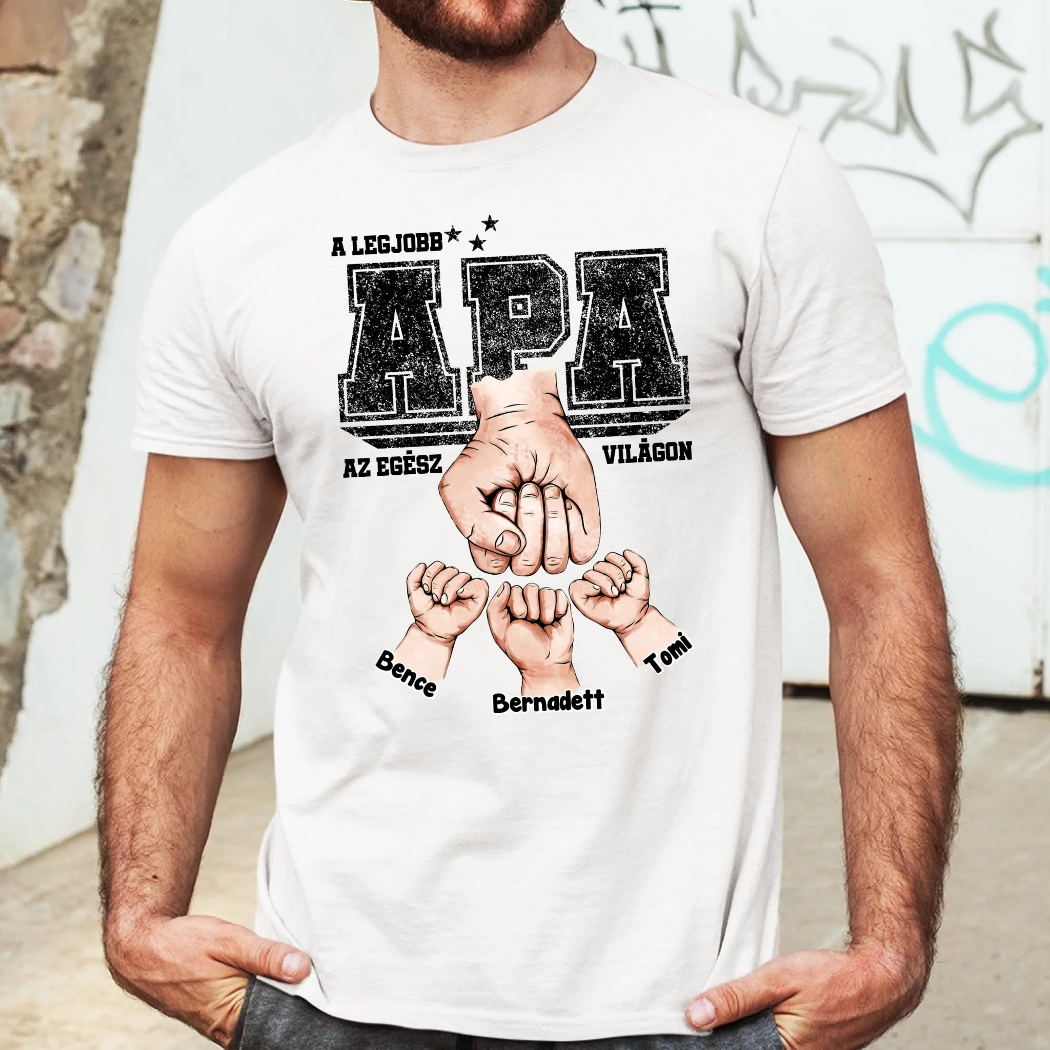 Legjobb apa férfi póló