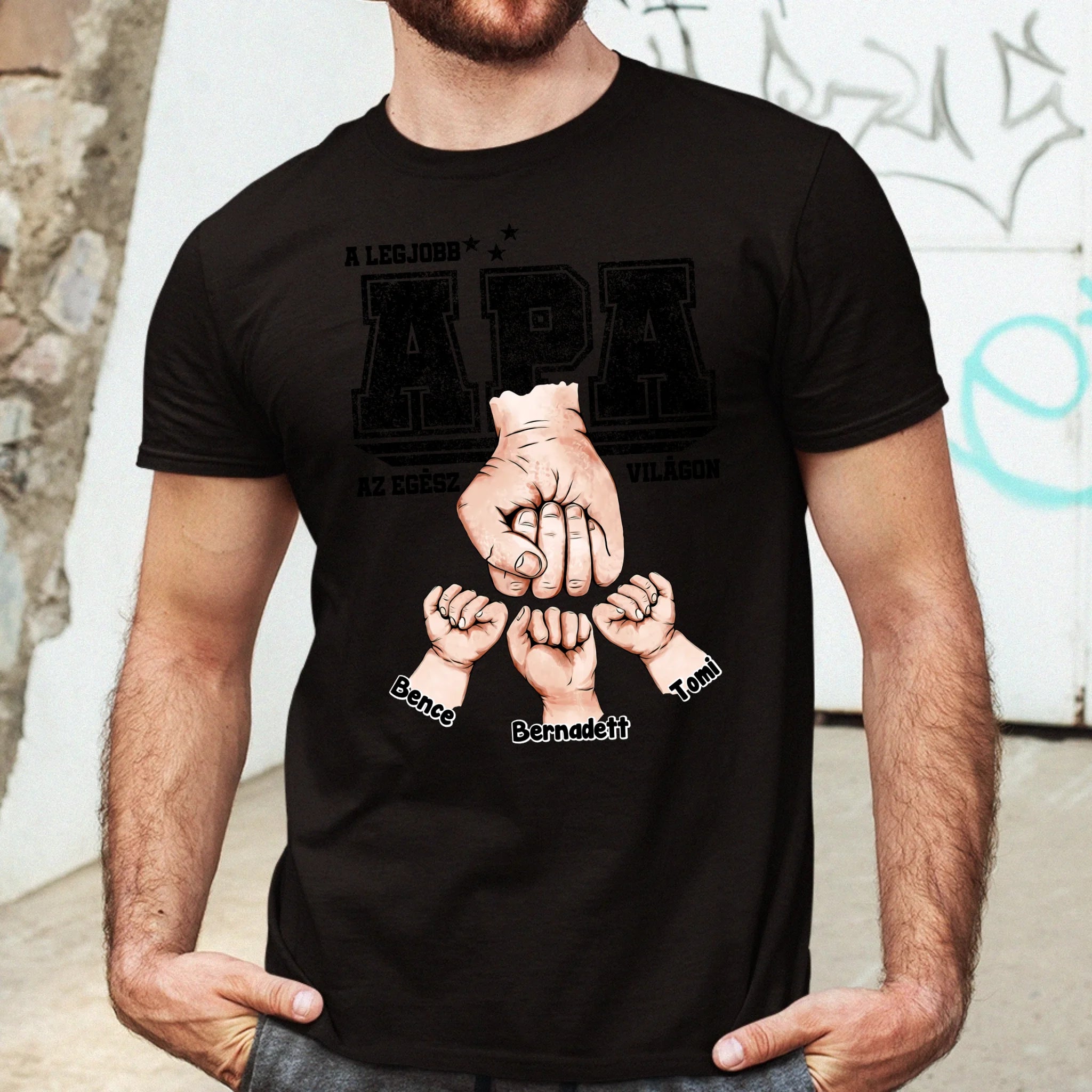 Legjobb apa férfi póló