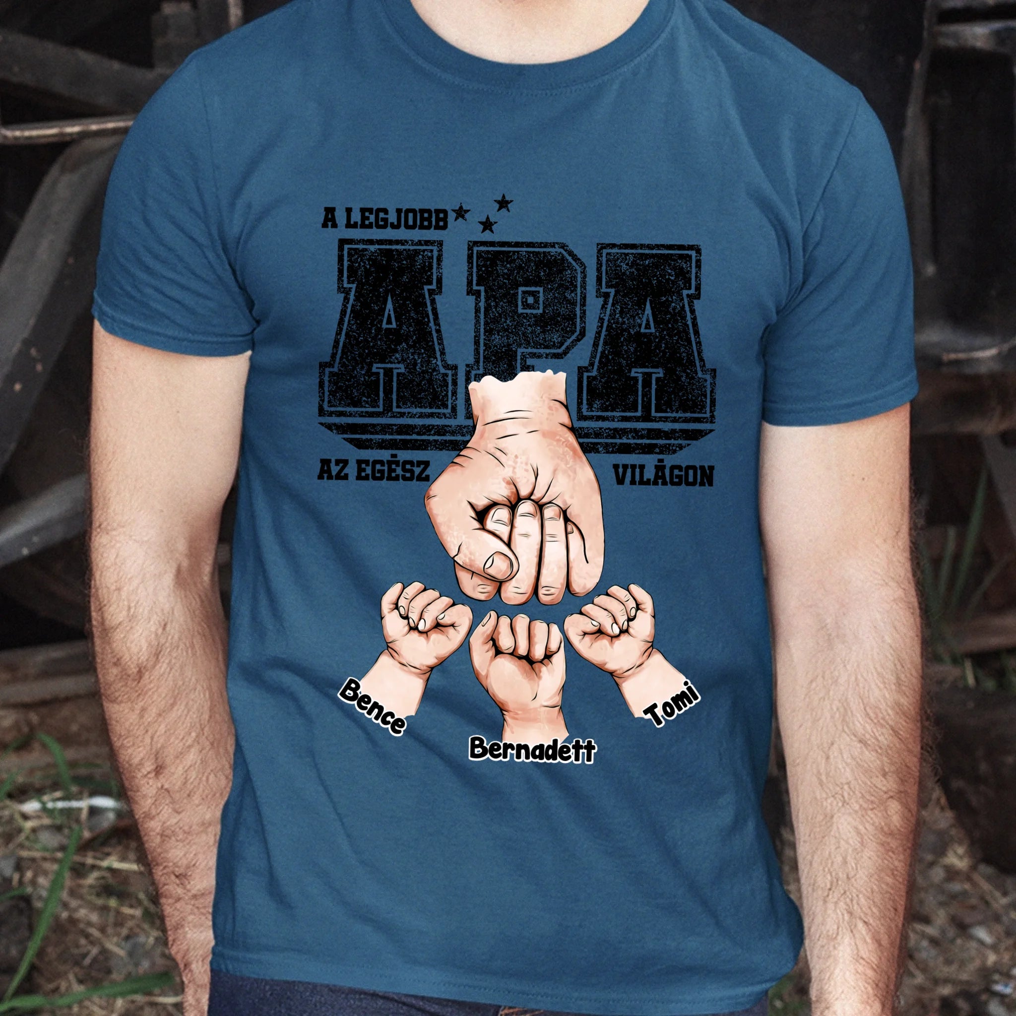 Legjobb apa férfi póló