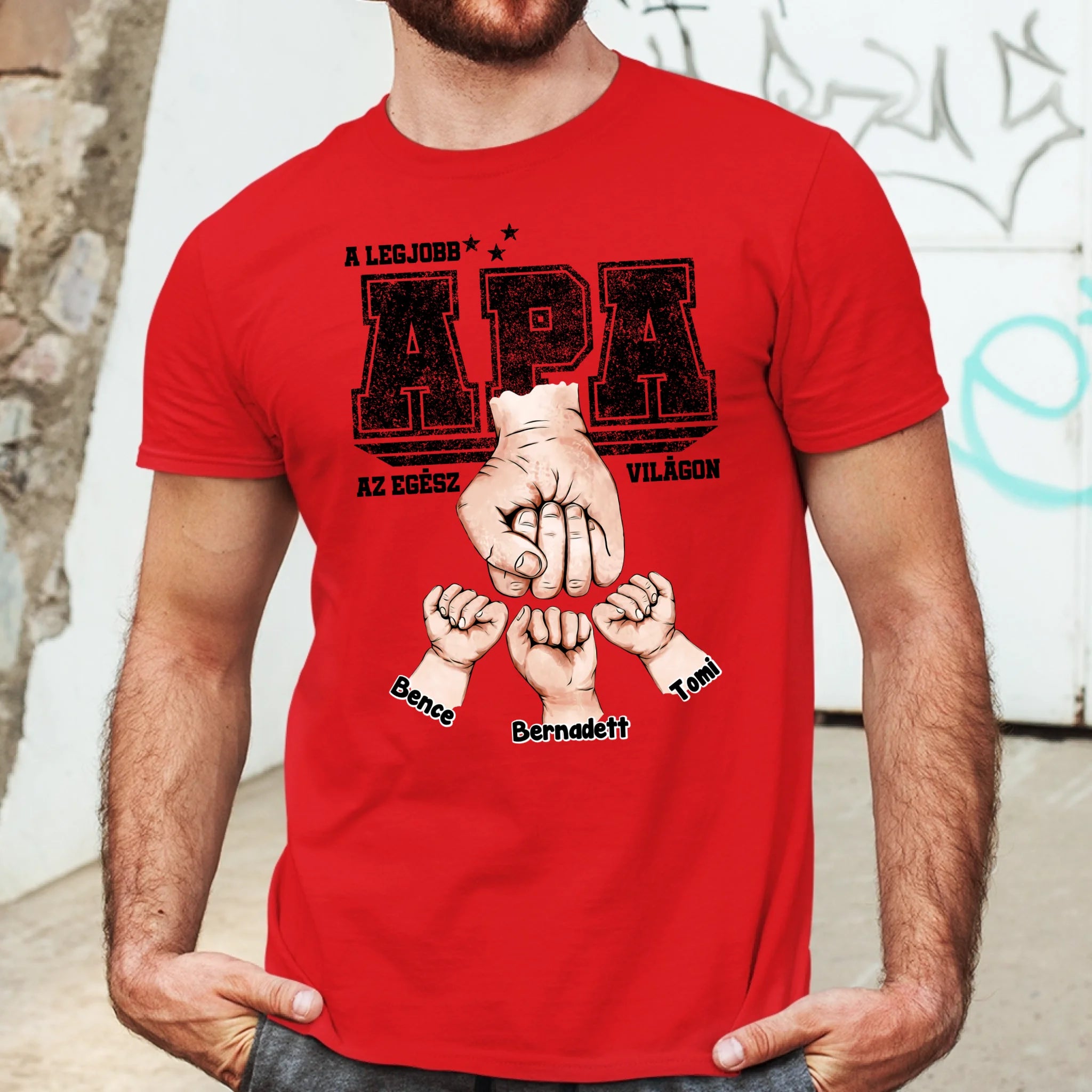 Legjobb apa férfi póló