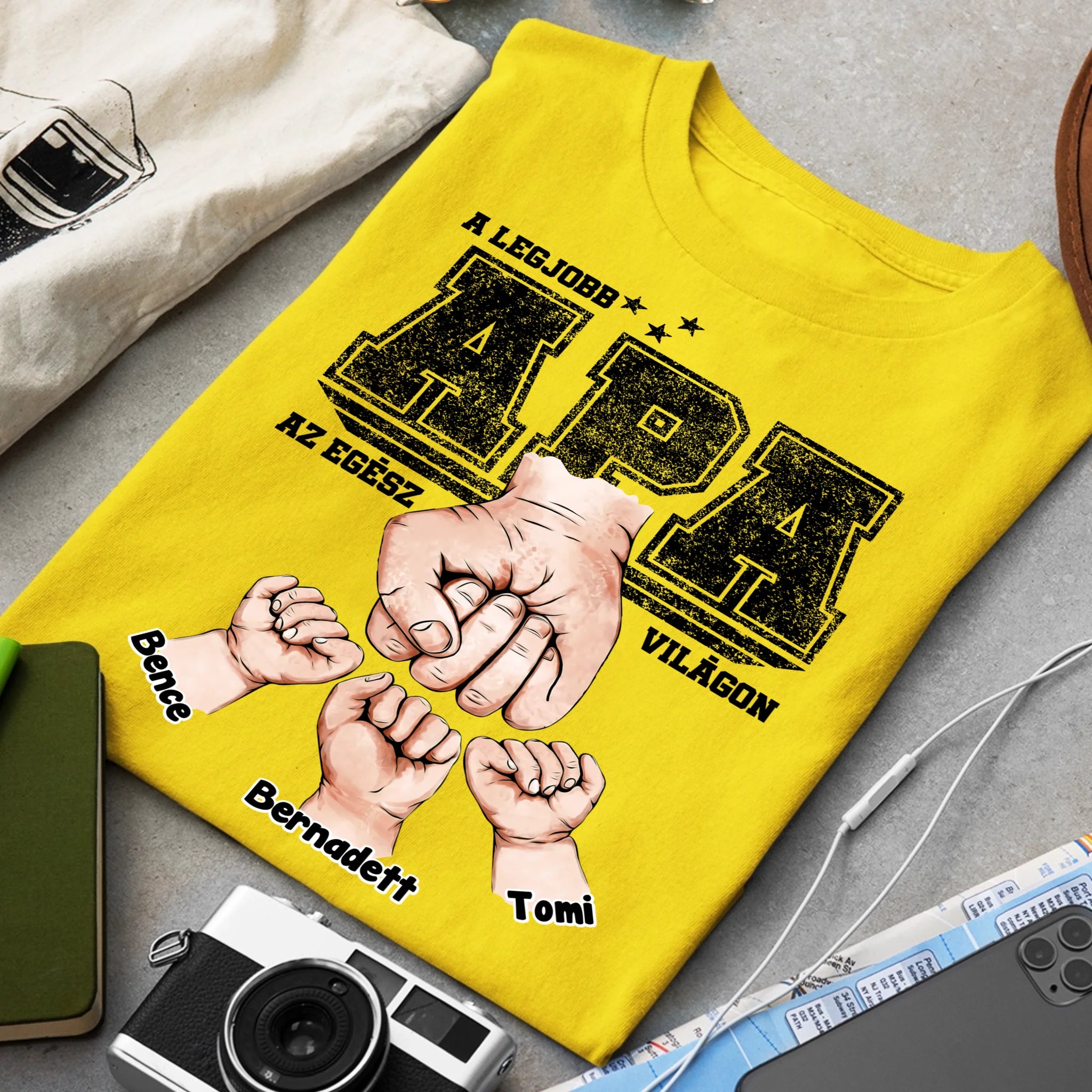 Legjobb apa férfi póló