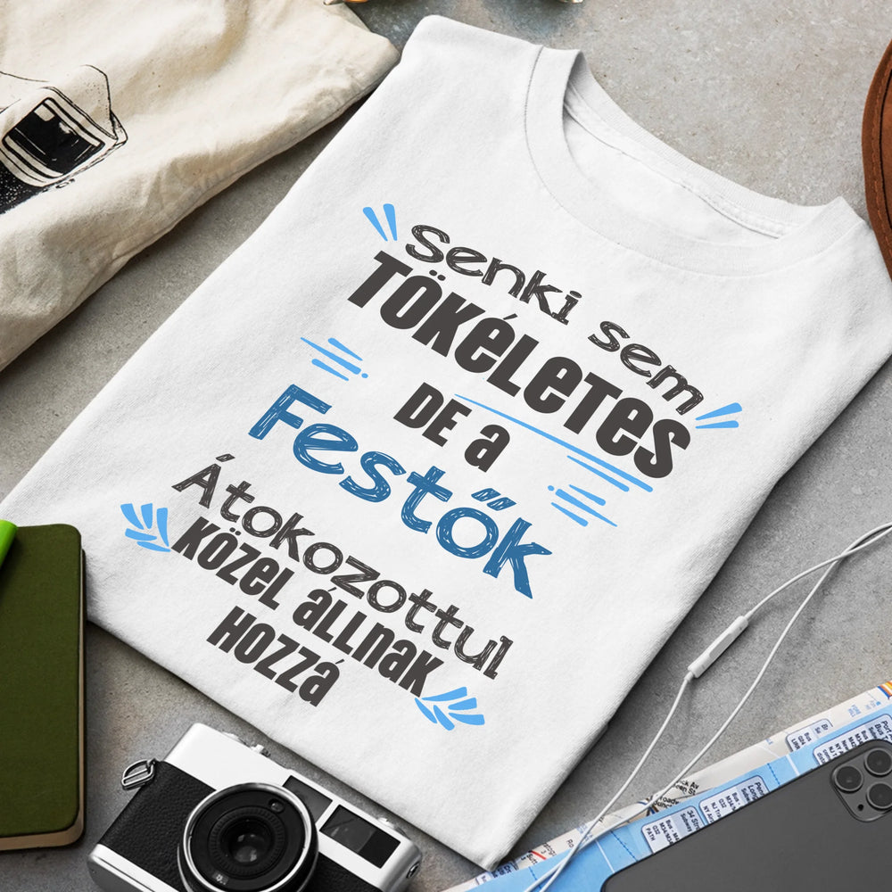 Tökéletes szakma póló - Egyedi szerkeszthető feliratos póló szakembereknek