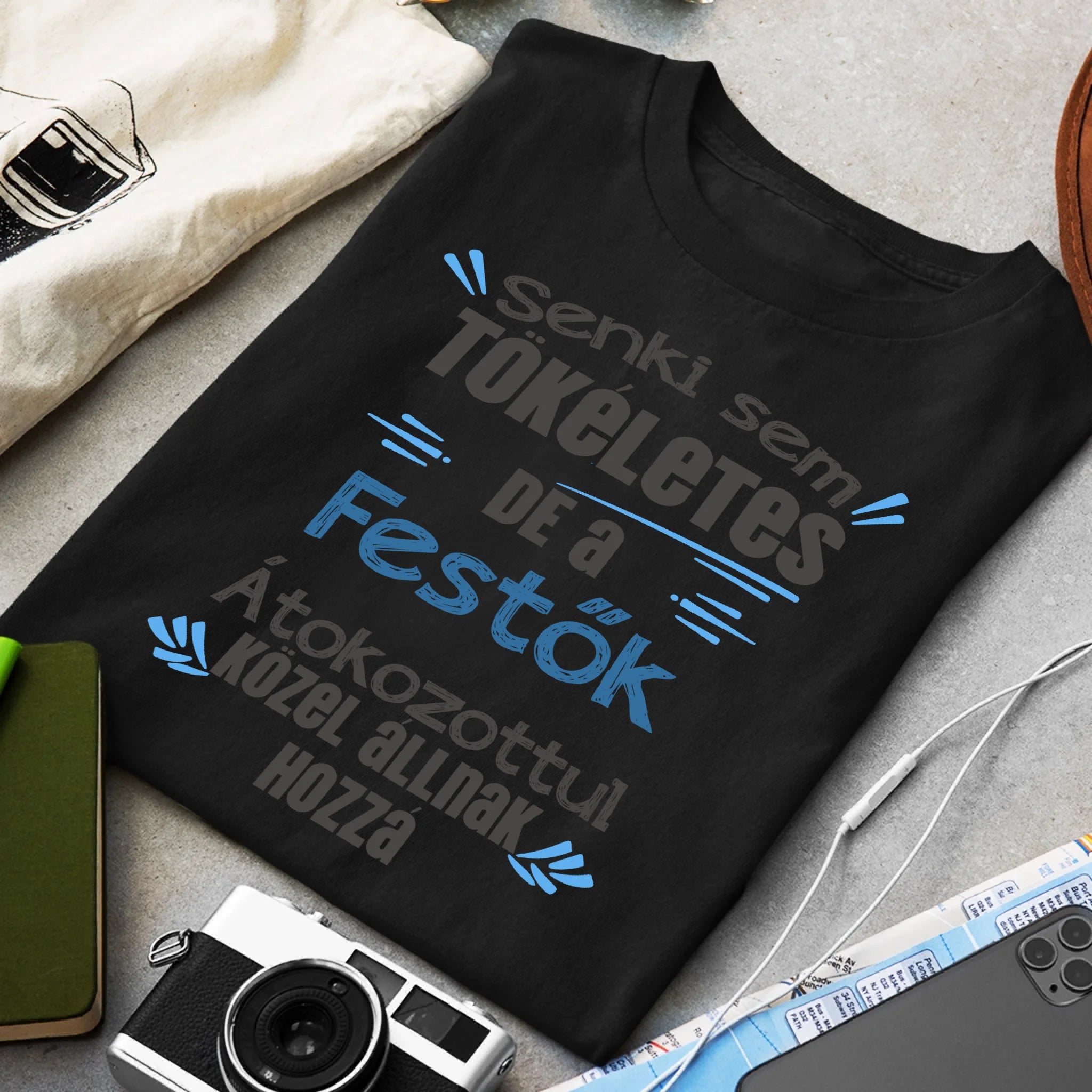Tökéletes szakma póló - Egyedi szerkeszthető feliratos póló szakembereknek