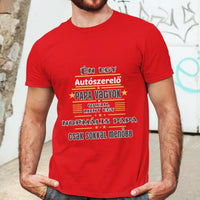 Menő Papa póló - Egyedi szerkeszthető feliratos póló szakembereknek
