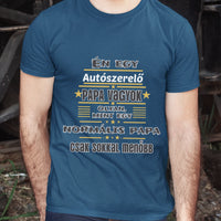 Menő Papa póló - Egyedi szerkeszthető feliratos póló szakembereknek