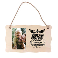 Apák napi fényképes tábla dísz