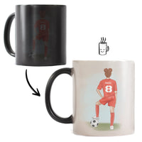 Személyre szabható focis bögre fiúknak