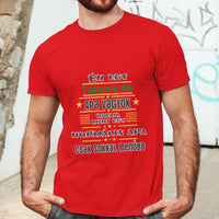 Egyedi ajándék póló - Szerkeszthető szakma feliratos póló Apáknak