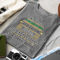 Egyedi ajándék póló - Szerkeszthető szakma feliratos póló Apáknak