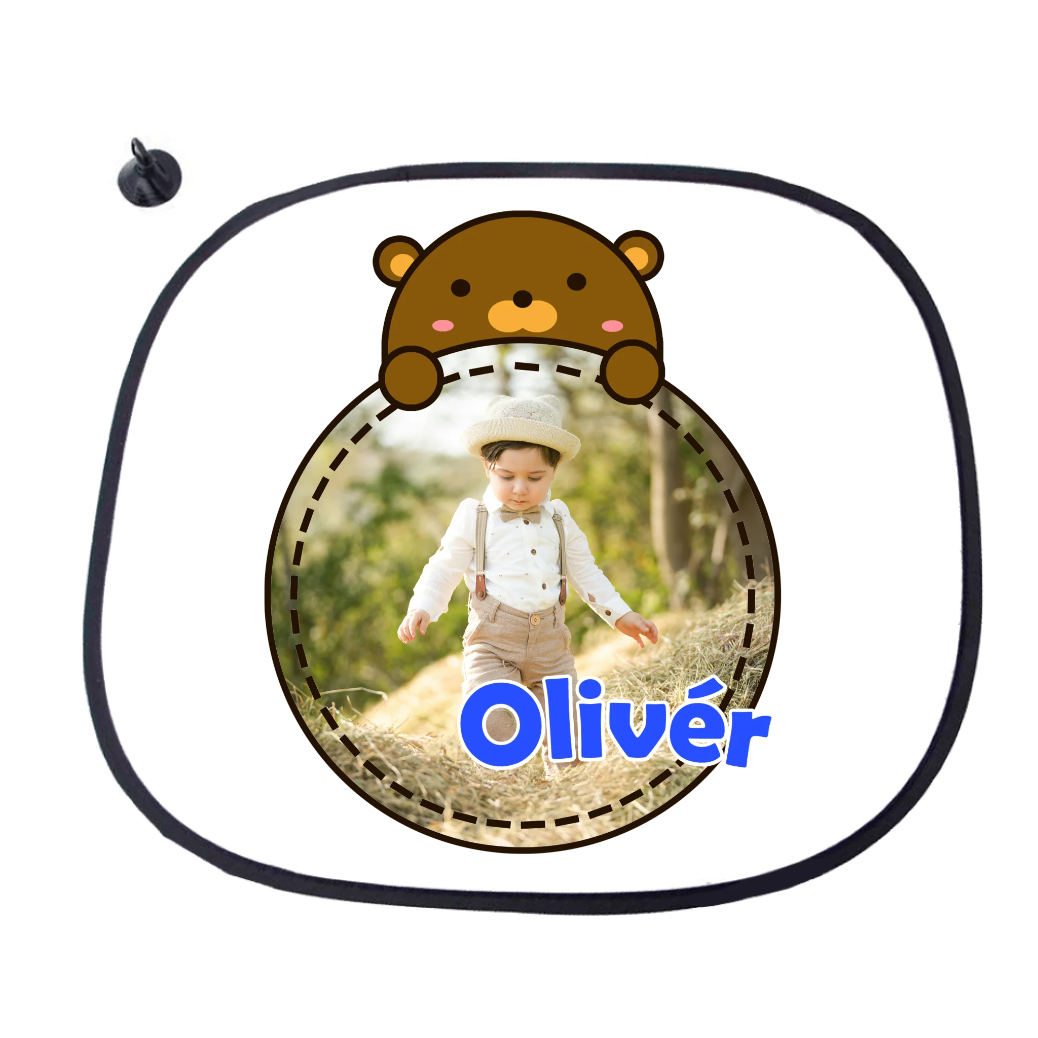 Egyedi képes neves macis napellenző