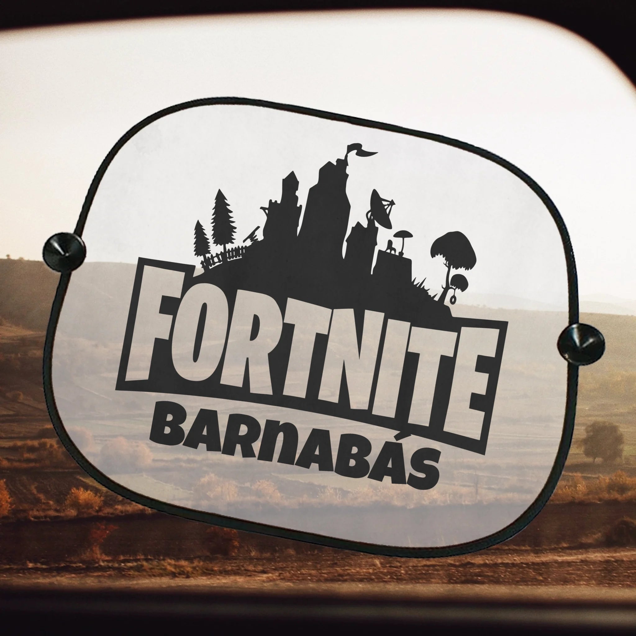 Egyedi neves Fortniteos napellenző
