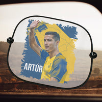 Egyedi neves Ronaldo focis ajándék autós napellenző