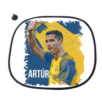 Egyedi neves Ronaldo focis ajándék autós napellenző