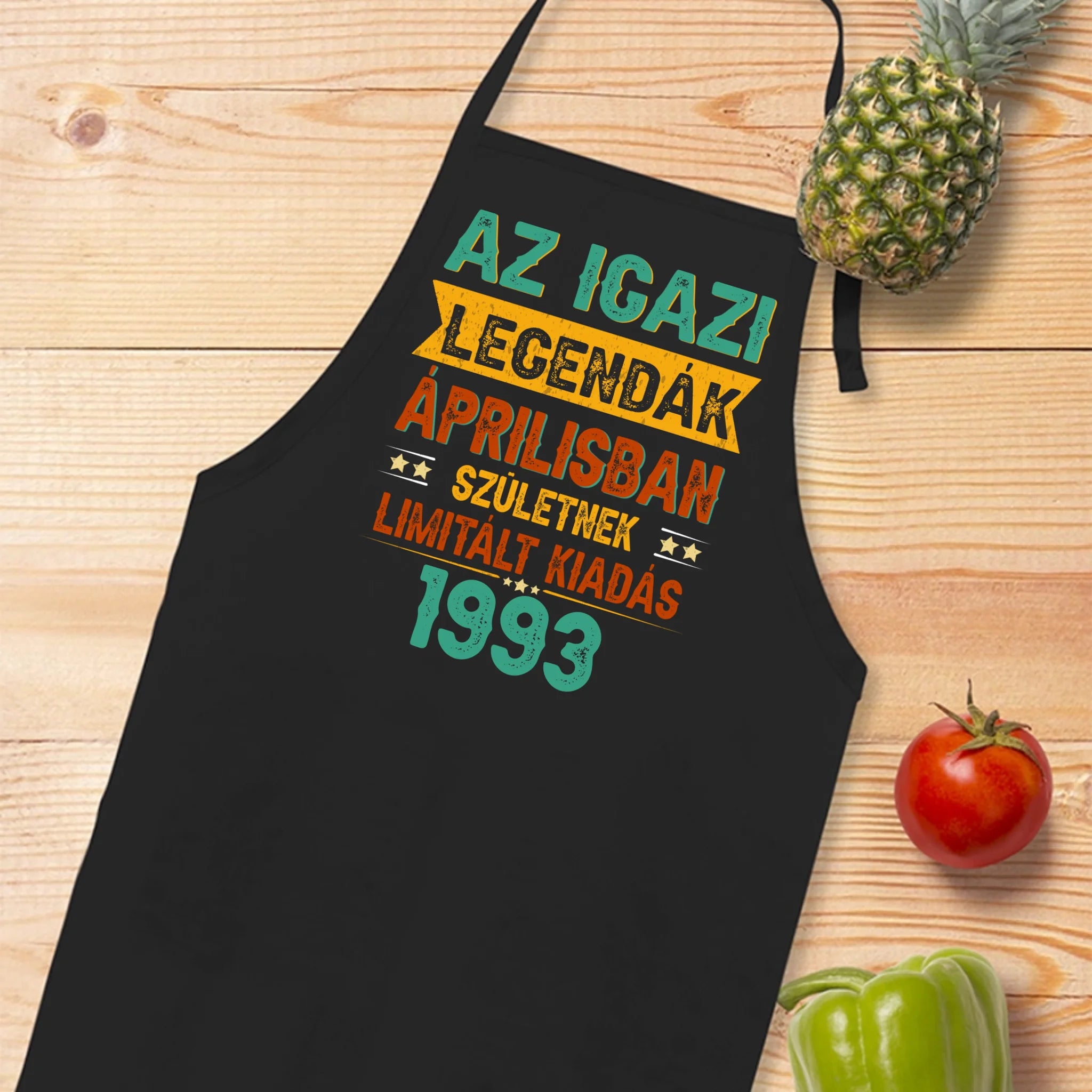 Az igazi legendák szülinapi fekete kötény