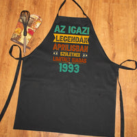 Az igazi legendák szülinapi fekete kötény
