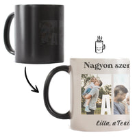 Ajándék Apának - Egyedi képes Apa szeretünk bögre
