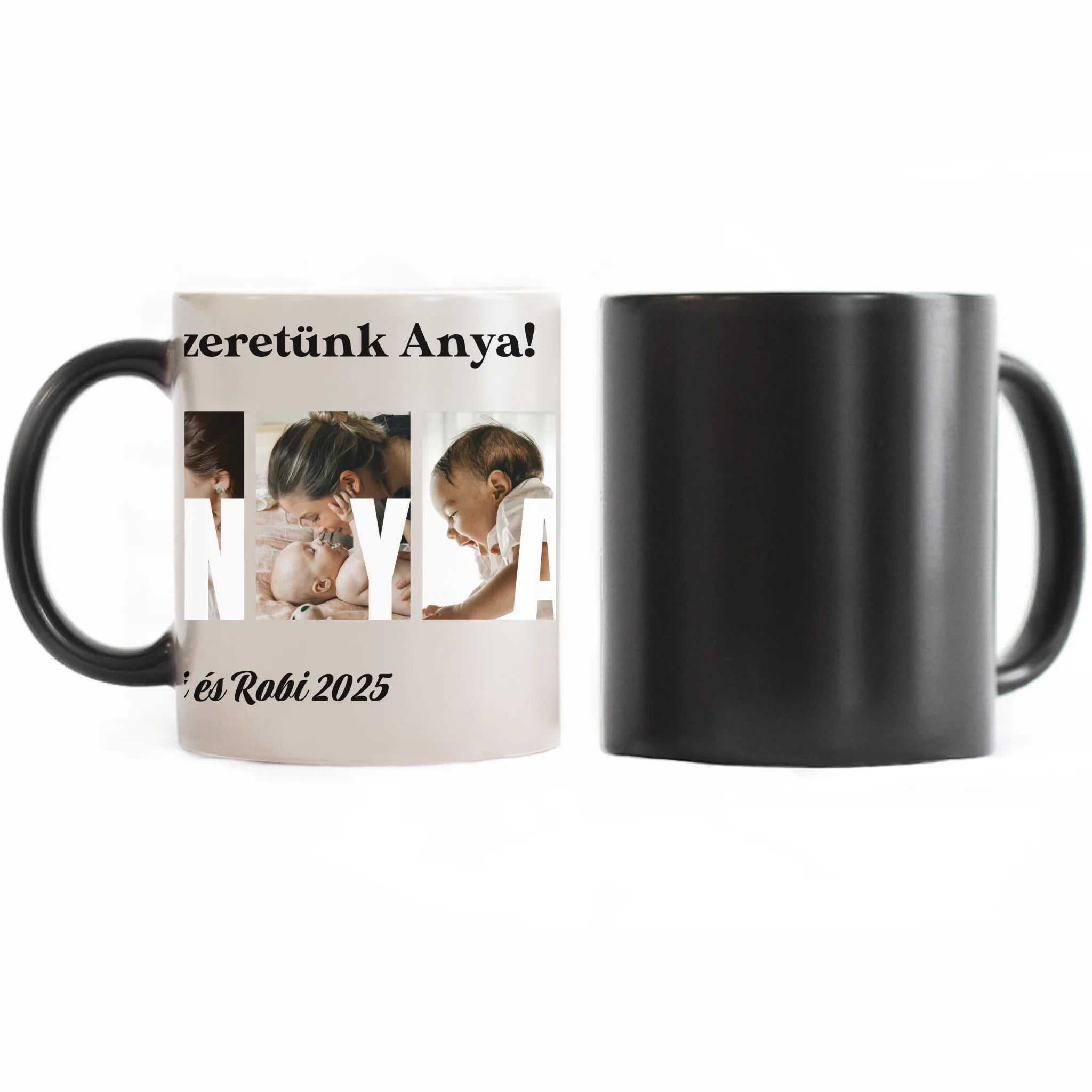 Ajándék Apáknak - Egyedi képes Apa szeretünk bögre