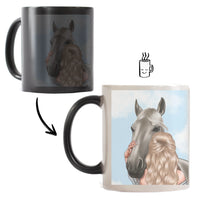 Egyedi lovas idézetes bögre szerkeszthető karakterrel