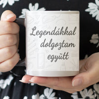 Búcsúzó kollégának egyedi bögre - évszámmal, felirattal