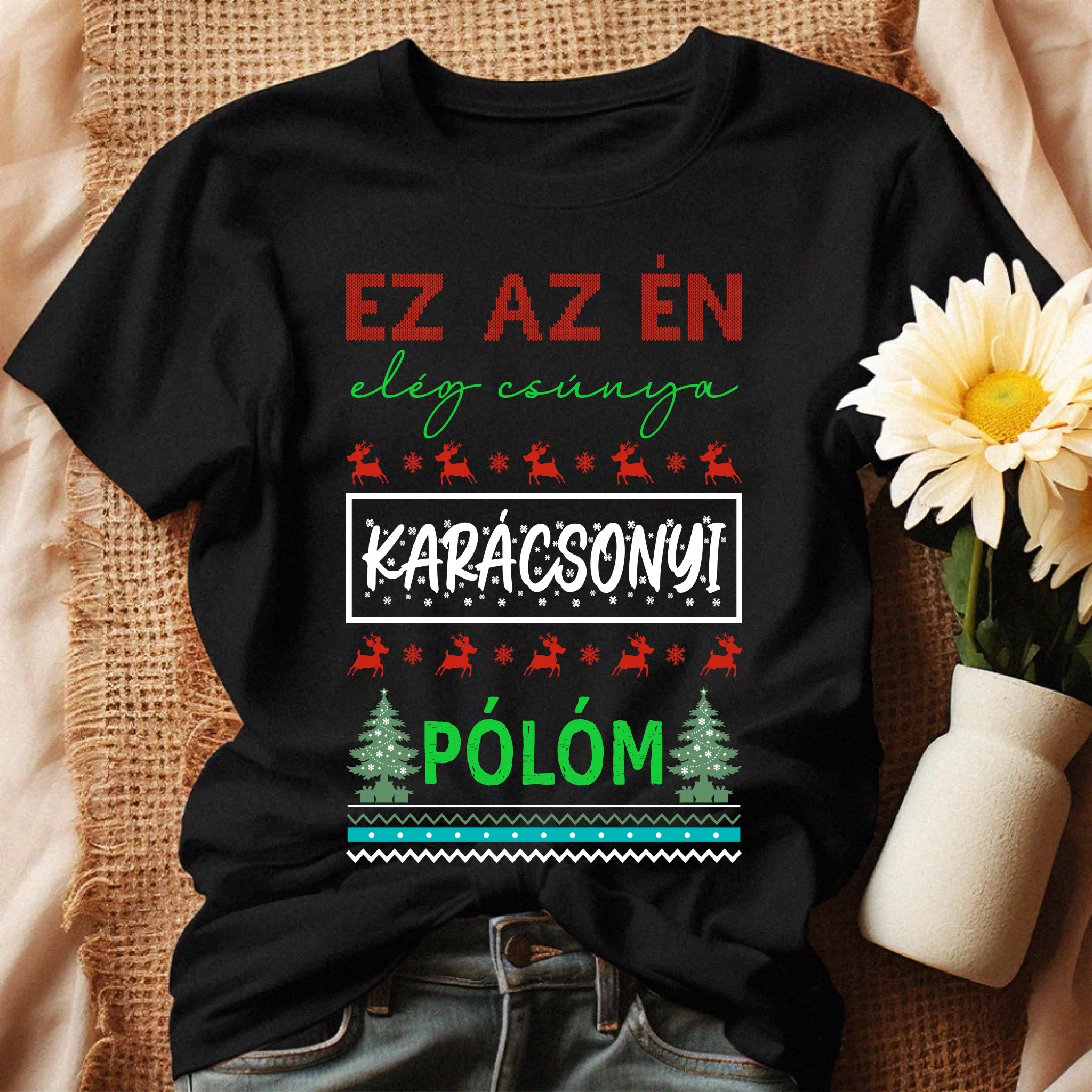 Ez az én elég csúnya karácsonyi pólóm nőknek