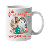 Ez az én karácsonyi bögrém egyedi 2 képpel