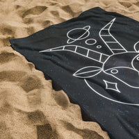 Égbolt törölköző horoszkóppal és névvel