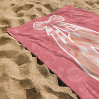 Ajándék balettosoknak - személyre szabott törölköző névvel