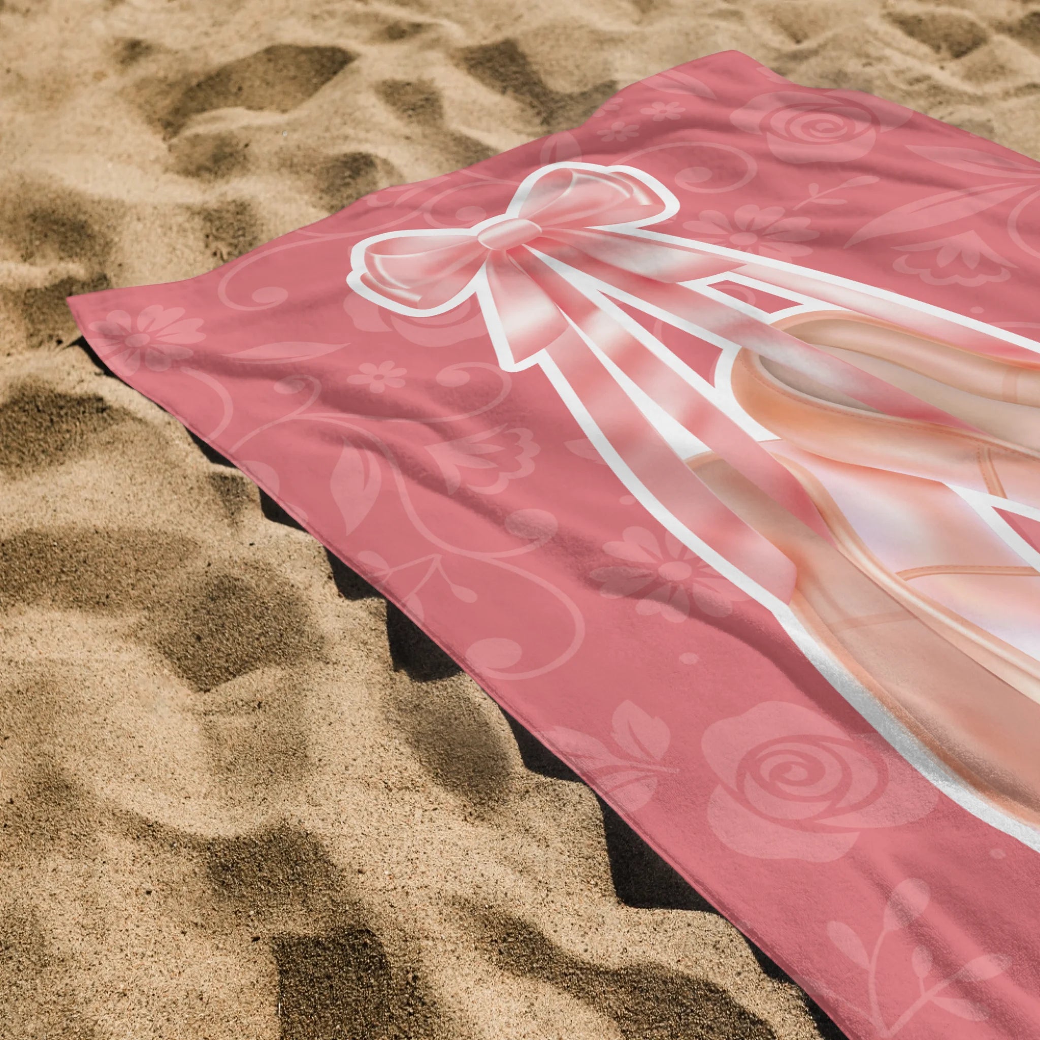 Ajándék balettosoknak - személyre szabott törölköző névvel