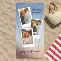 3 képes törölköző felirattal és névvel