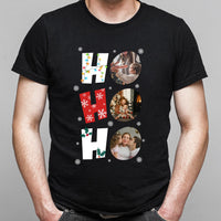 HoHoHo - egyedi képes karácsonyi férfi póló