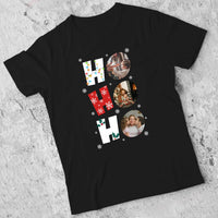 HoHoHo - egyedi képes karácsonyi férfi póló