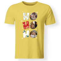 HoHoHo - egyedi képes karácsonyi férfi póló