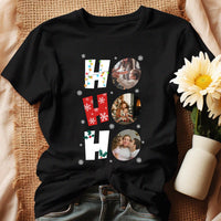 HoHoHo - egyedi képes karácsonyi női póló