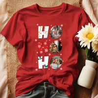 HoHoHo - egyedi képes karácsonyi női póló