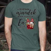 Az egyetlen ajándék amire szükséged van - vicces karácsonyi férfi póló